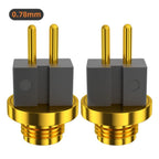 Earphone Convert Plug Universal Multifunctional Headphone Pins Replaceable 0.78mm MMCX PE Ie300 T2 A2DC Ie400 Female Connector