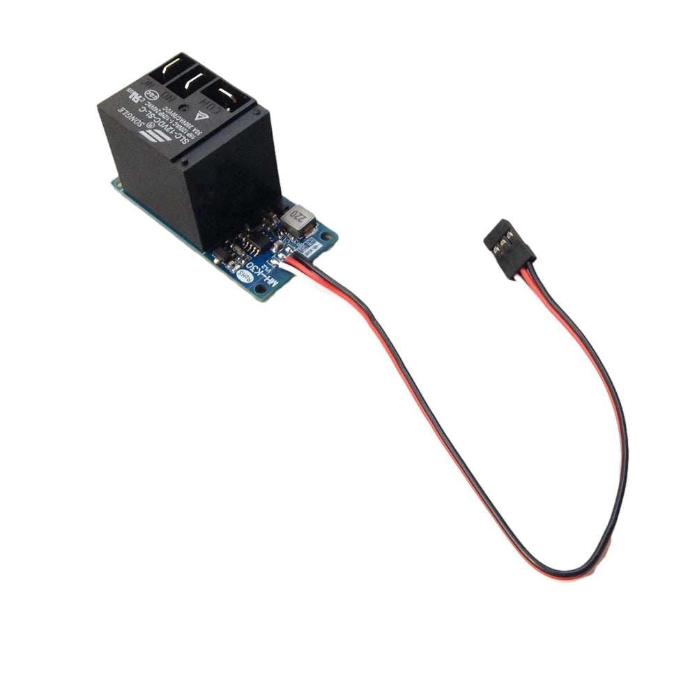 30A Electronic Relay Module 12V 1/2 Channel High Power PWM Relay Switch Remote Control On Off for DIY RC Models