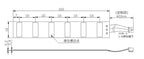 non-contact Flexible multi-segment inductive capacitive liquid level sensor for distilled water,pure water,wine,oil,alcohol.tank