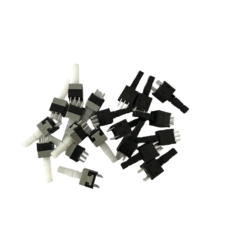 10pcs Free shopping 8.5*8.5 mm 6 Pin Mini Self-locking/Momentary Push Button Switch DIP DPDT Multimeter switch