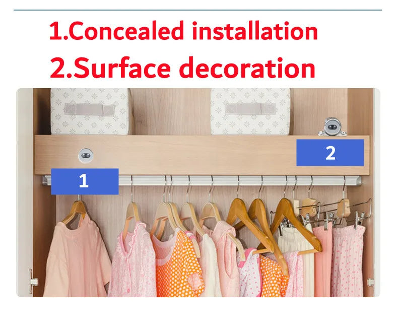 Touch sensor switch Hand Sweep Switch 5A 12V-24V PIR Motion Sensor Hand Wave Scan Smart LED Closet Cabinet light/Wardrobe lamp