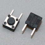 90Pcs 6*6 Tact Switch Tactile Push Button Switch Kit Height: 4.3 ~9MM DIP 2P micro Switch 6x6 Key Switch For Arduino