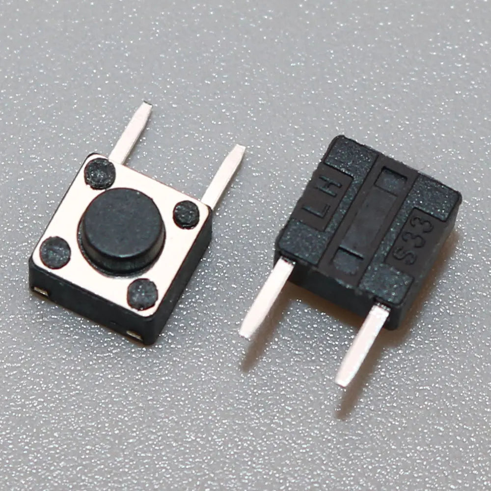 90Pcs 6*6 Tact Switch Tactile Push Button Switch Kit Height: 4.3 ~9MM DIP 2P micro Switch 6x6 Key Switch For Arduino