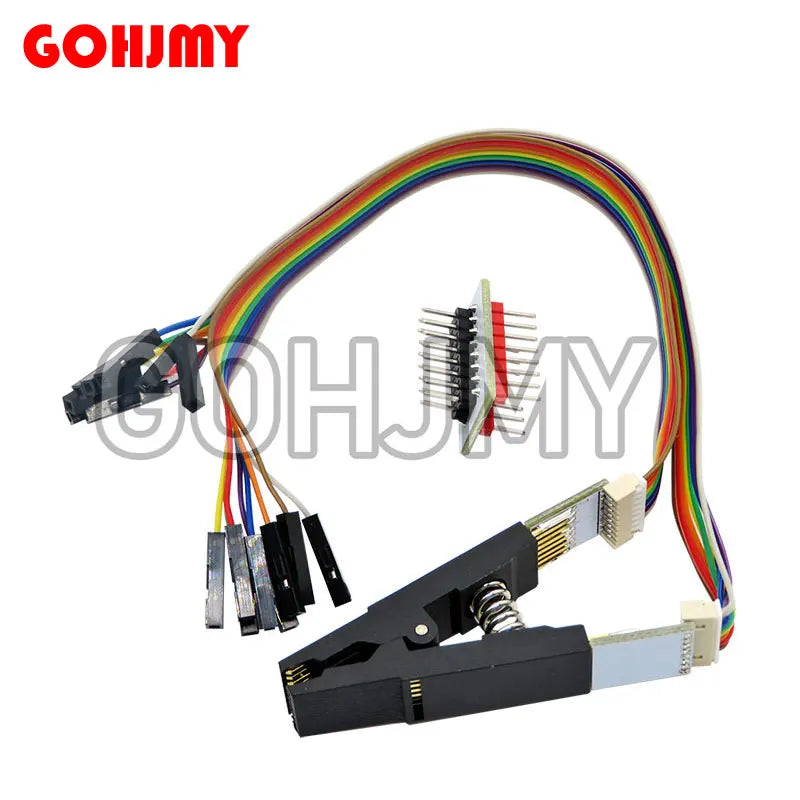 CH341A 24 25 Series EEPROM Flash BIOS USB Programmer Module + SOP16 SOIC16 Test Clip for 25 series RT809F TL866CS TL866A