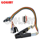 CH341A 24 25 Series EEPROM Flash BIOS USB Programmer Module + SOP16 SOIC16 Test Clip for 25 series RT809F TL866CS TL866A