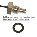 TZW NTC Thermistor Temperature Sensor M8 Hexagonal Thread Probe B3950 1% 5K 10K 15K 20K 50K 100K 60CM 1M 2M