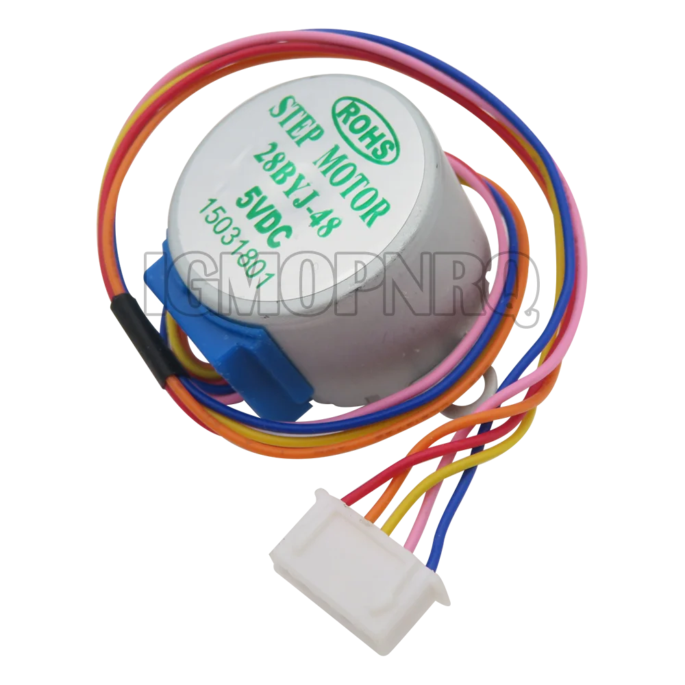 DC 5V 28BYJ48 Stepper Motor Lead 25cm Reduction Step Gear Stepper Motor 4 Phase 28byj48 for Arduino Diy Kit ULN2003 Driver Board