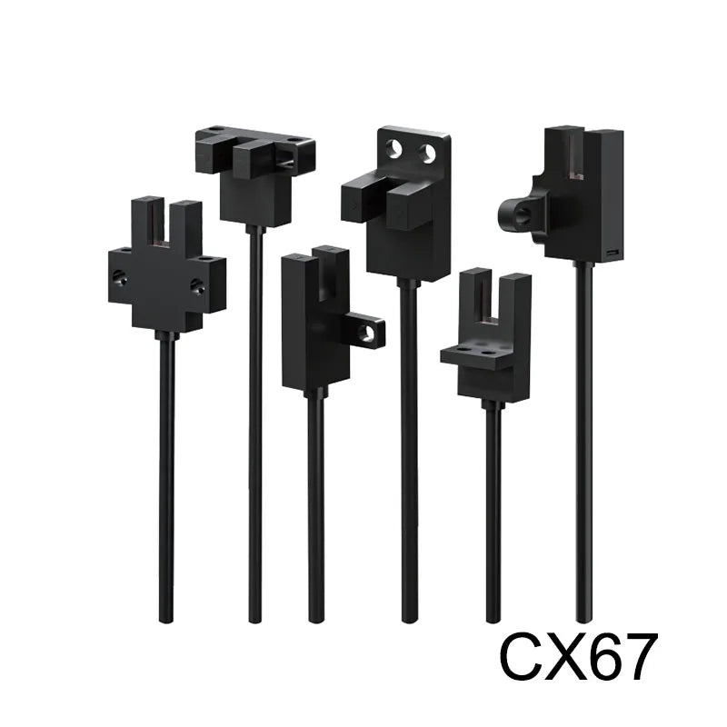 Photoelectric with U-Type Sensor, with 2m Cable, EE-SX670-WR/671/672/EE-SX674-WR, Proximity Switch NPN PNP