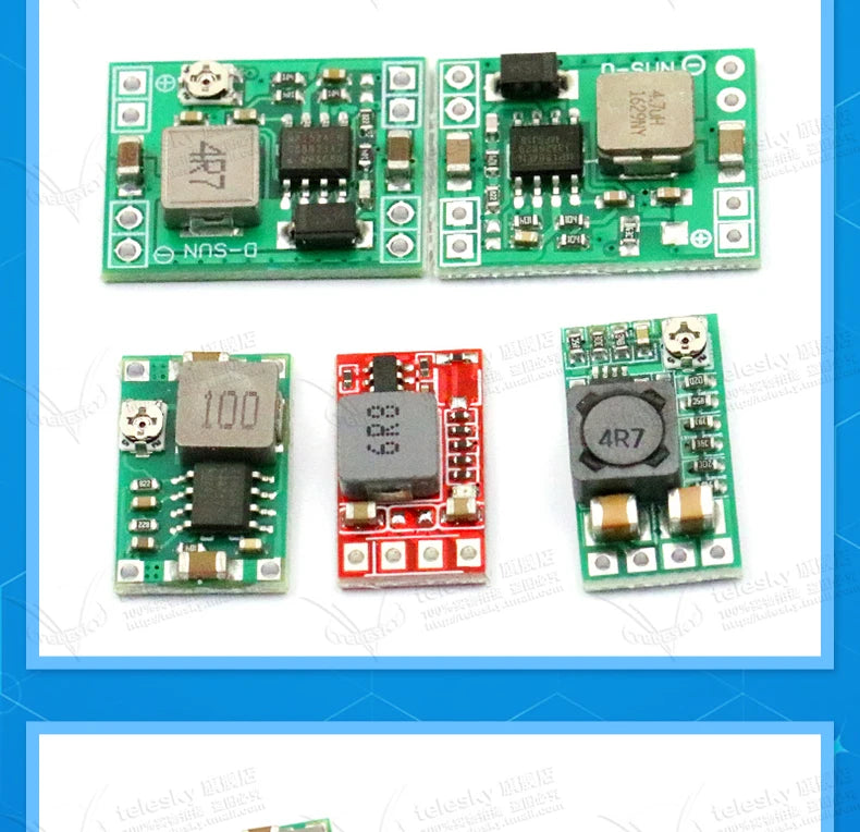 1PCS DC-DC 3A 5A Adjustable Step-down Power Module Board Voltage Stabilizing Aircraft Model MP1584EN 24V 12V 9V To 5V