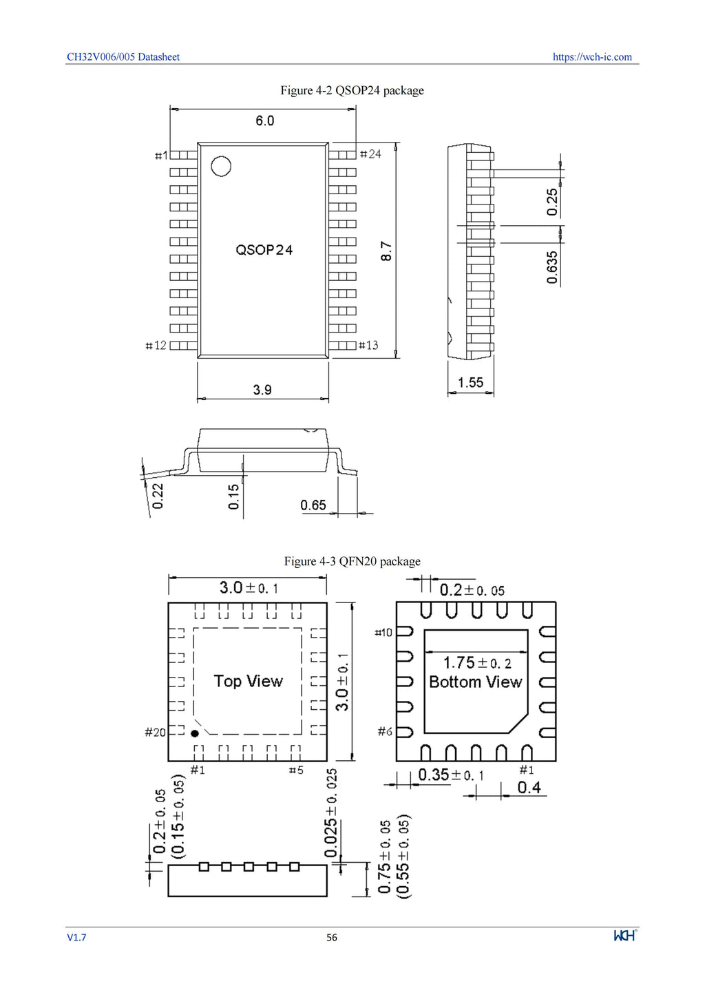 10Pcs/lot CH32V006 32V006F8P7 32V006K8U6/E8R6 Industrial Grade MCU 64K Flash Multi-Purpose General Purpose Microcontroller