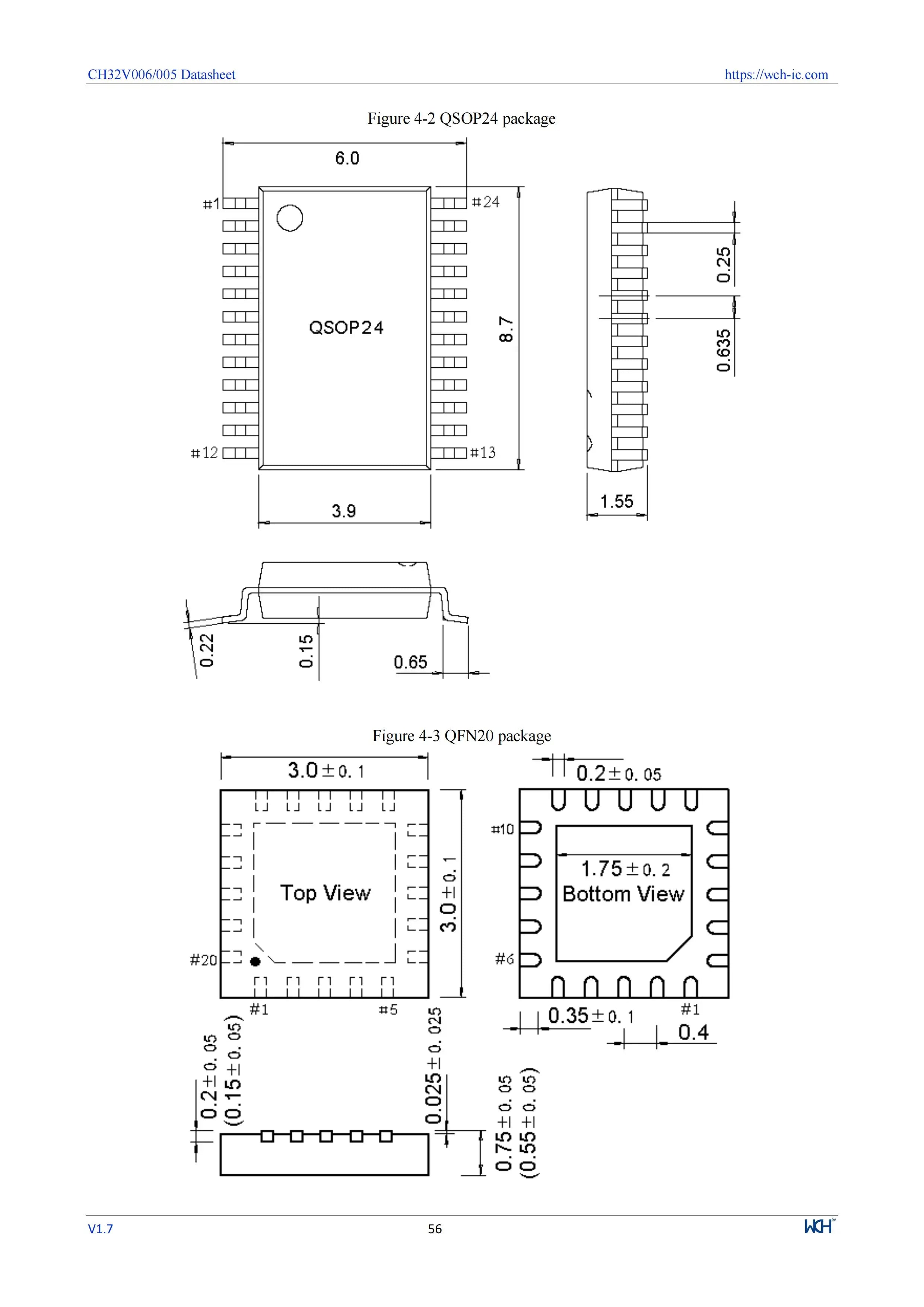 10Pcs/lot CH32V006 32V006F8P7 32V006K8U6/E8R6 Industrial Grade MCU 64K Flash Multi-Purpose General Purpose Microcontroller