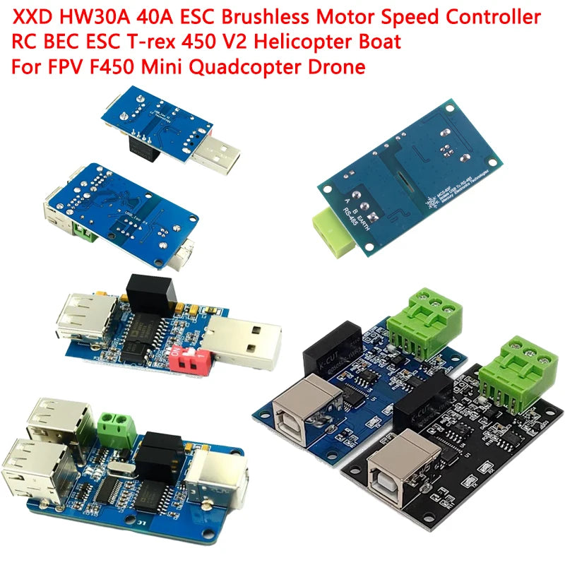 1PCS FT232RL isolation USB to RS485 serial port 485 USBFT232RL485 module MCS-83FUSD418 1/4 way coupling protection ADUM3160