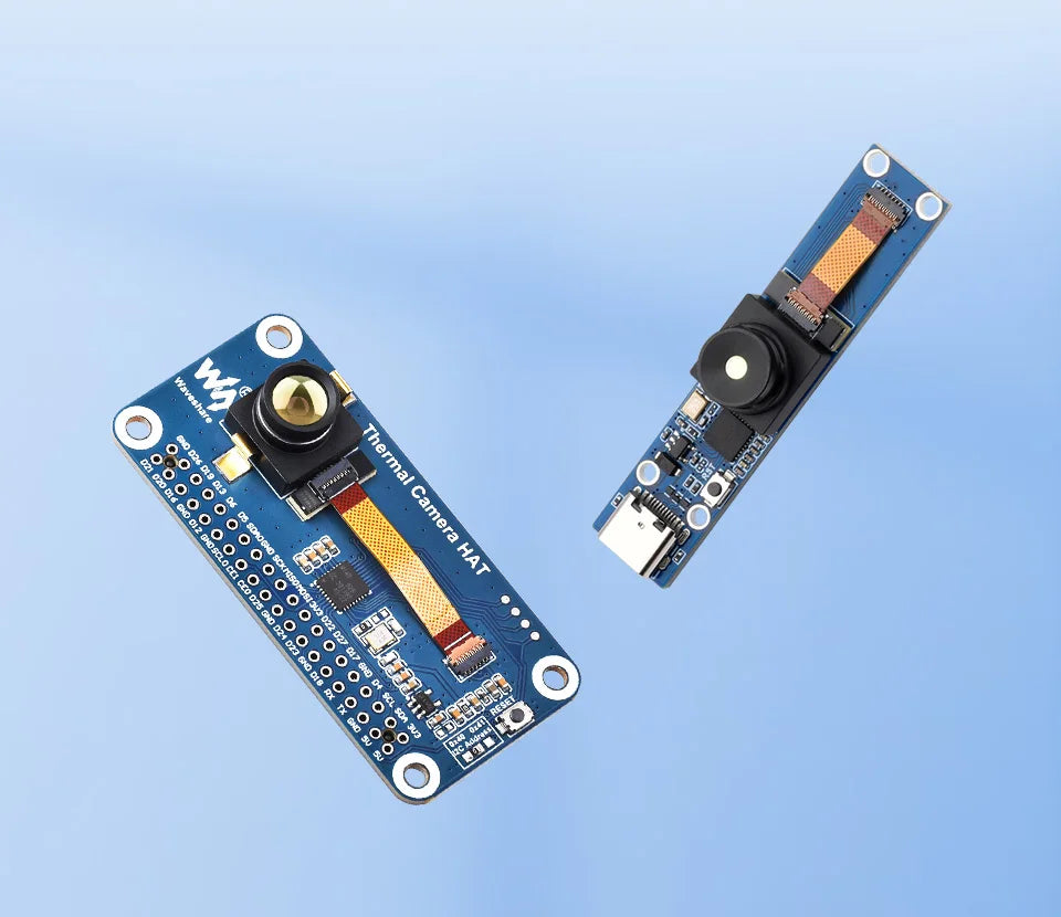 2026 Long-wave IR Thermal Imaging Camera Module, Raspberry Pi IR Camera, 80x62 Pixels, Options for FOV and Connector