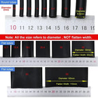2M 11 Colors 3:1 with Glue Heat Shrink Tube 1.6mm ~ 50mm Dual Wall Adhesive Lined Polyolefin Shrinkage Wire Cable Protect Sleeve
