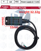 SHT20 digital temperature and humidity sensor module I2C communication temperature and humidity probe sensor with wire and case