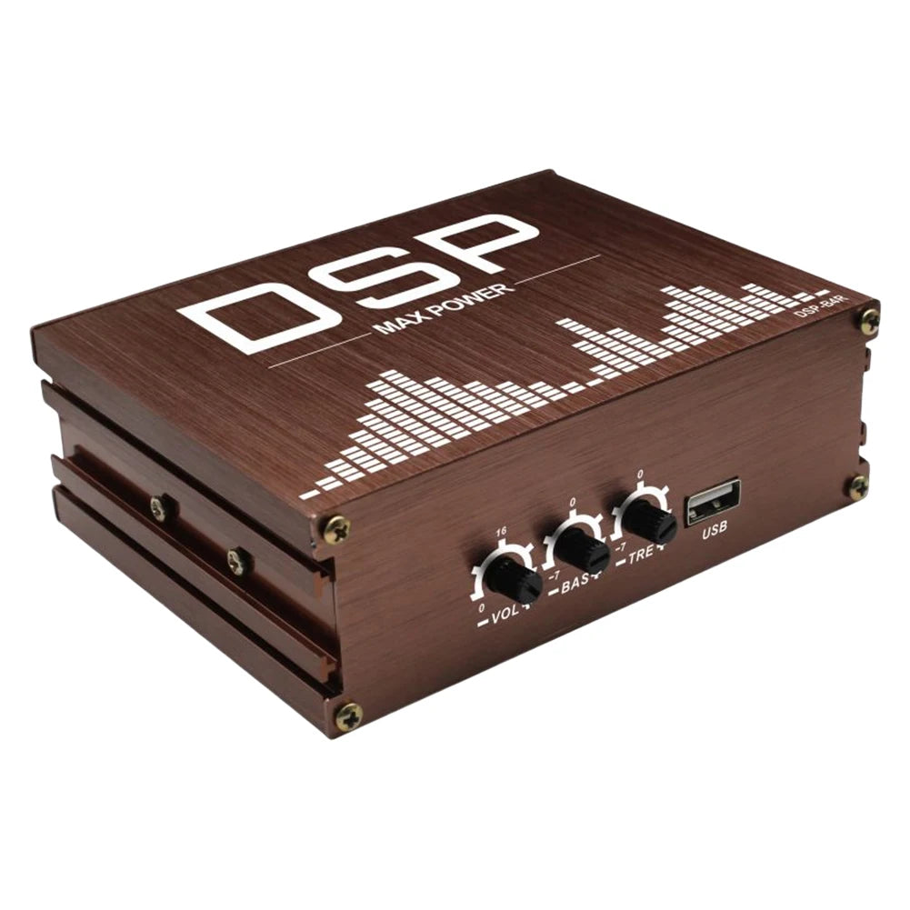 4x50W DSP Car Power Amplifier Support APP Control Audio Digital Sound Processor Car DSP Amplifier Car Accessories