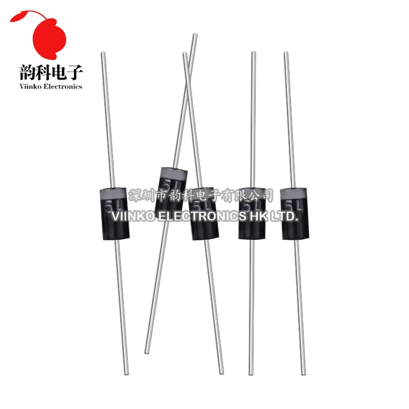 20pcs 1N5408 1N5406 1N5404 1N5402 1N5401 1N5400 UF5408 UF5404 UF5402 3A 1000V 600V 400V 200V 100V DO-27 Rectifier Diode
