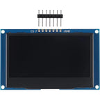2.4" 2.42 inch 128x64 OLED LCD Display Module SSD1309 7 Pin SPI/IIC I2C Serial Interface for Arduino UNO R3 DIY Electronic