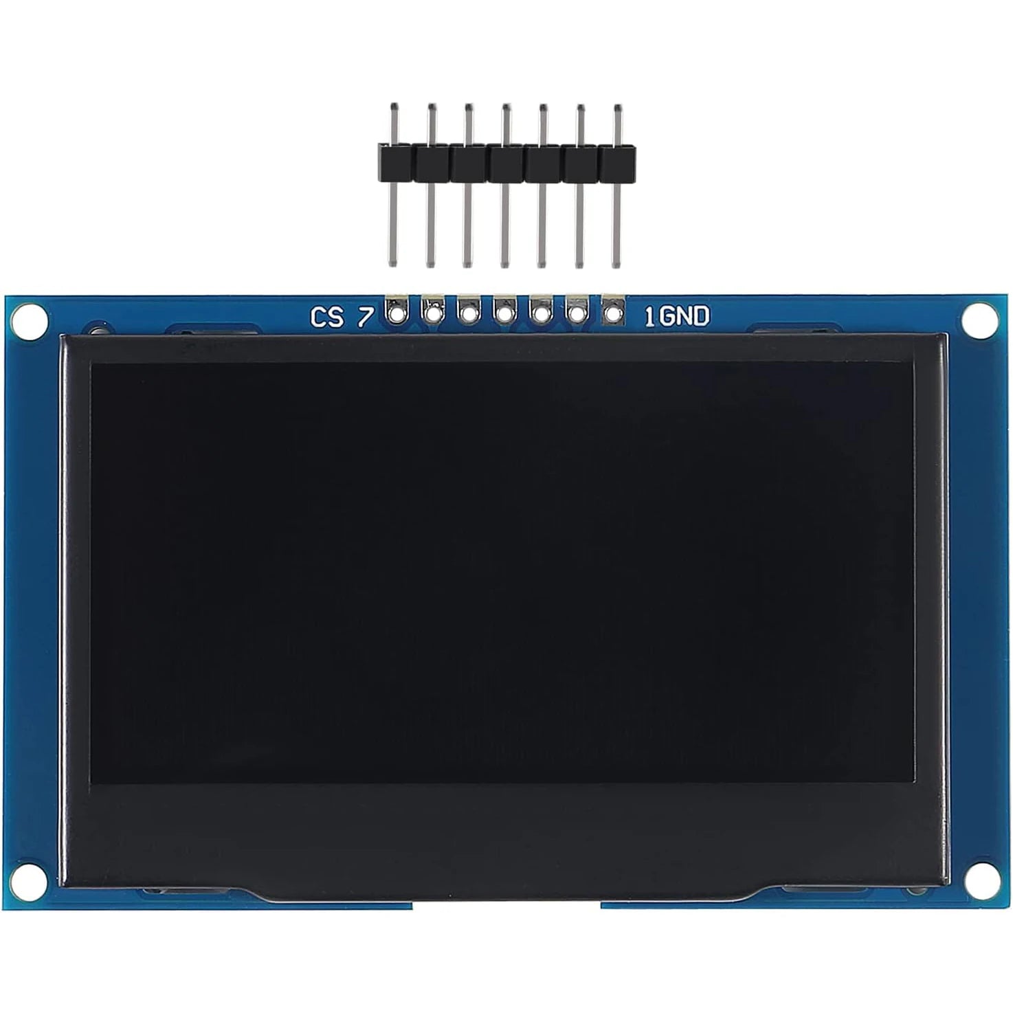 2.4" 2.42 inch 128x64 OLED LCD Display Module SSD1309 7 Pin SPI/IIC I2C Serial Interface for Arduino UNO R3 DIY Electronic