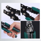 Copper Electrical Wire Connectors Set U-Shaped Crimp Terminals for Fast Wiring Cable Lock 0.5-1.5mm² with Heat Shrink Tube Kits