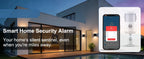 2/4/6/8 PCS Tuya Smart WiFi Infrared Alarm Detector 4 Alarm Modes Infrared Motion Human Body Infrared Detector Work With Alexa Google Home Security