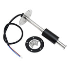 150mm 200mm 400mm 600mm Fuel Level Sensor Stainless Steel 0-190 ohm Oil Tank Level Indicator Universal for Boat Car Fuel Meter