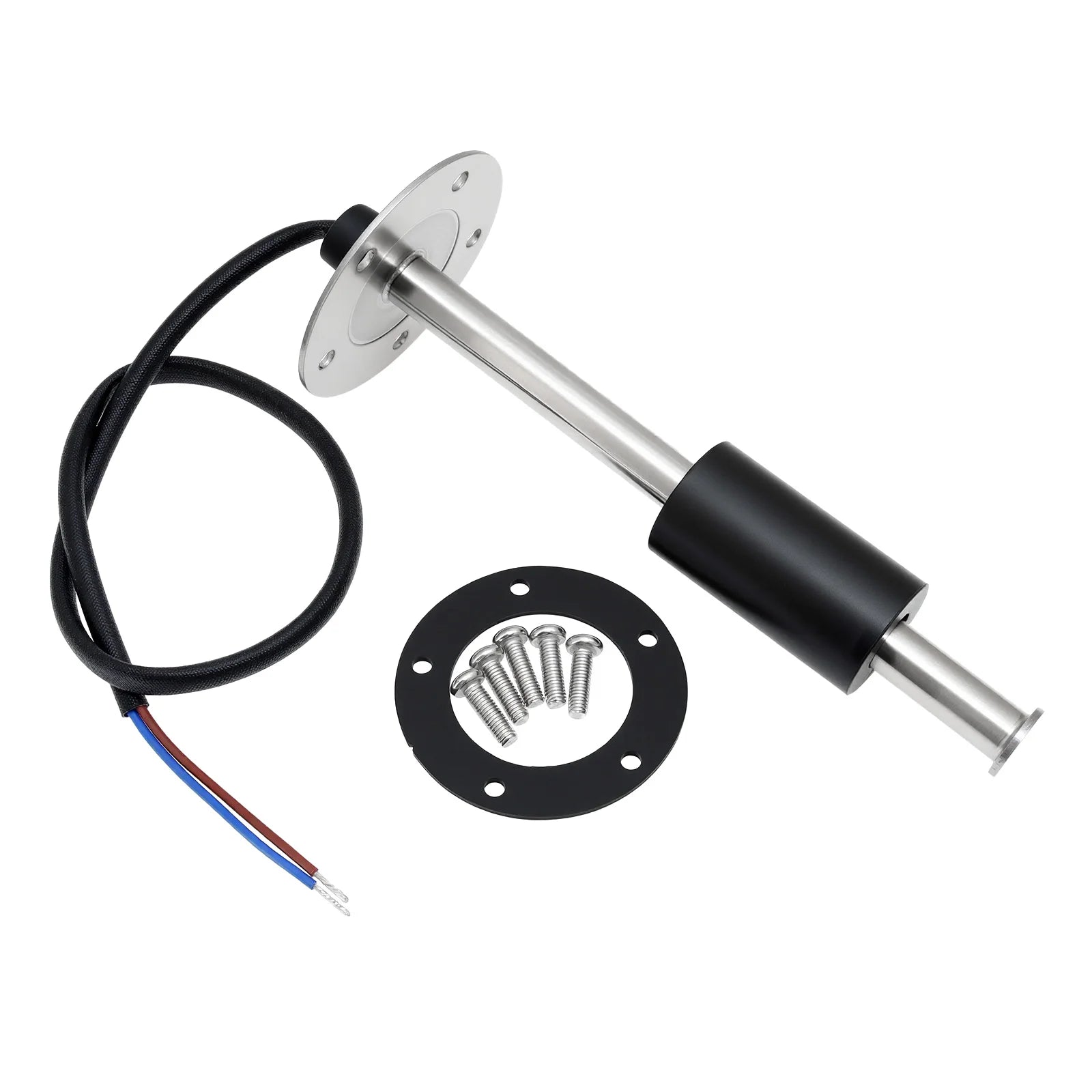 150mm 200mm 400mm 600mm Fuel Level Sensor Stainless Steel 0-190 ohm Oil Tank Level Indicator Universal for Boat Car Fuel Meter