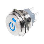 Metal Toggle Rocker Switch On Off 220v 12v 6v 22mm 2NO 4pin Latching Fixed 16A High Current LED Light Switch Car Boat Motorcycle