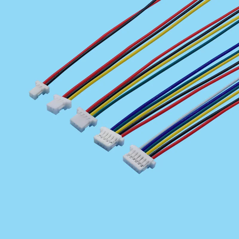 Mini JST SH 1.0mm Pitch Wire Connector SH 1mm Female Plug 2P/3/4/5/6/7/8-Pin Electronic DIY Terminals Wires Cable Length 10CM