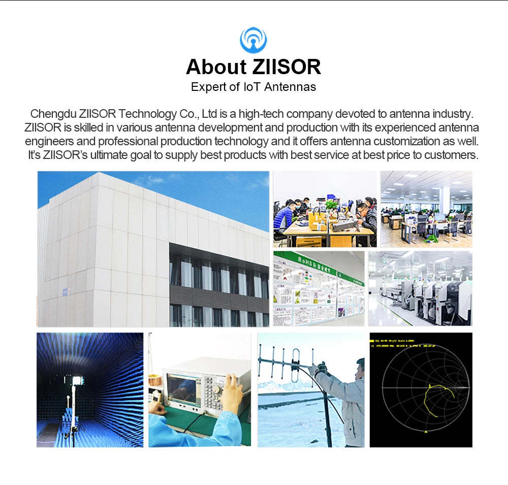 LoRa 433MHz IoT Antenna for Outdoor 433MHz LoRaWAN Aerial N Male 4.5 DBi 40cm in Stock Fiberglass Antenna for Smart Agriculture