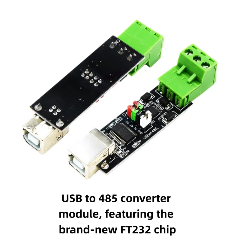 TTL to RS485, RS485 to TTL, USB to 485, industrial-grade microcontroller, automatic hardware flow control