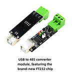 TTL to RS485, RS485 to TTL, USB to 485, industrial-grade microcontroller, automatic hardware flow control