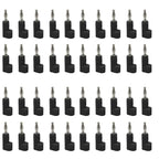 40pcs/4mm Adaptor Electrical Connecting Bending L Shape Banana Jack Plug Socket for Binding Post Test Terminal Connector