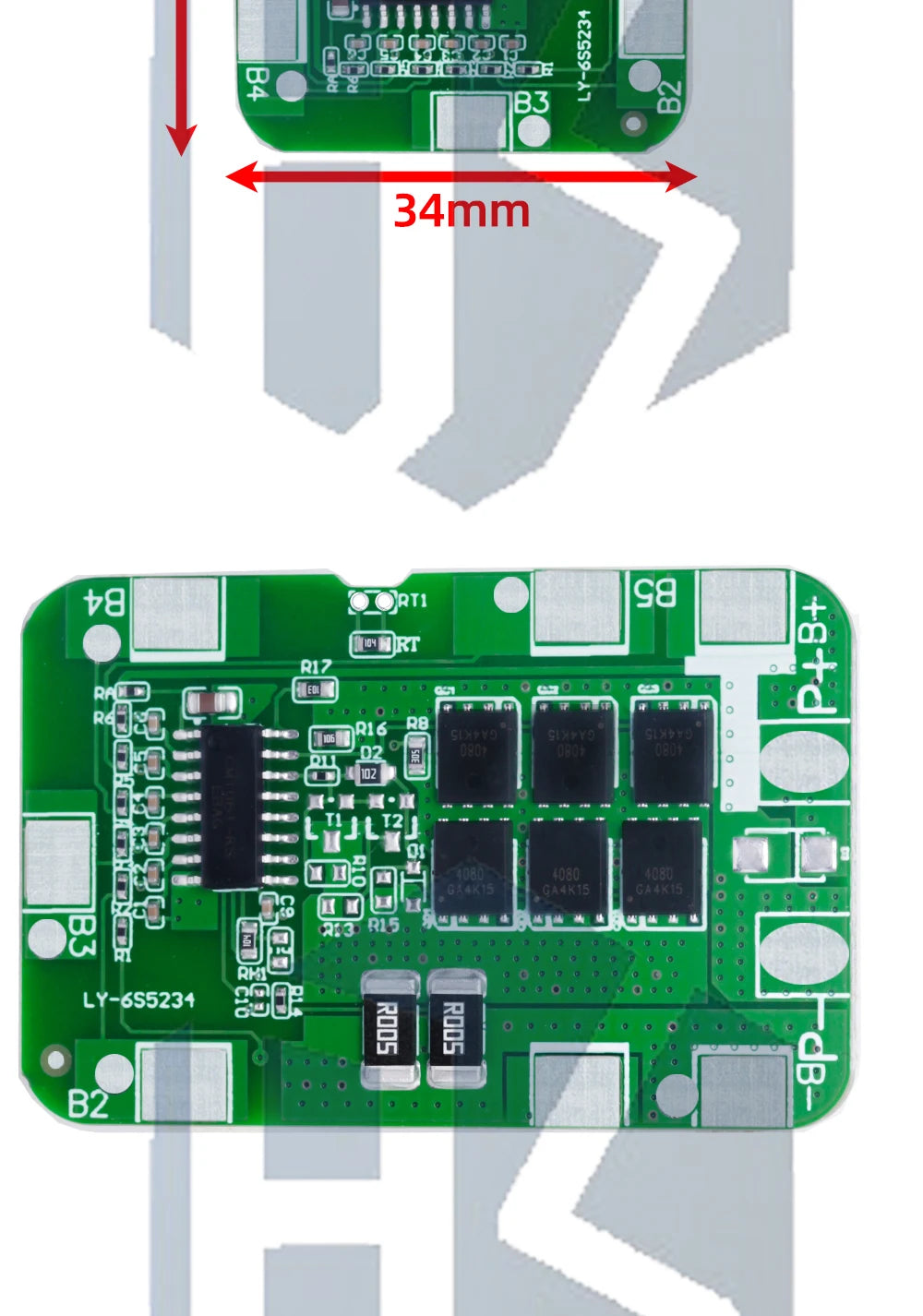 6S 12A/25A 24V 25.2V PCB BMS Protection Board For 6 Pack 18650 Li-ion Lithium Battery Cell Module New Arrival Balanced