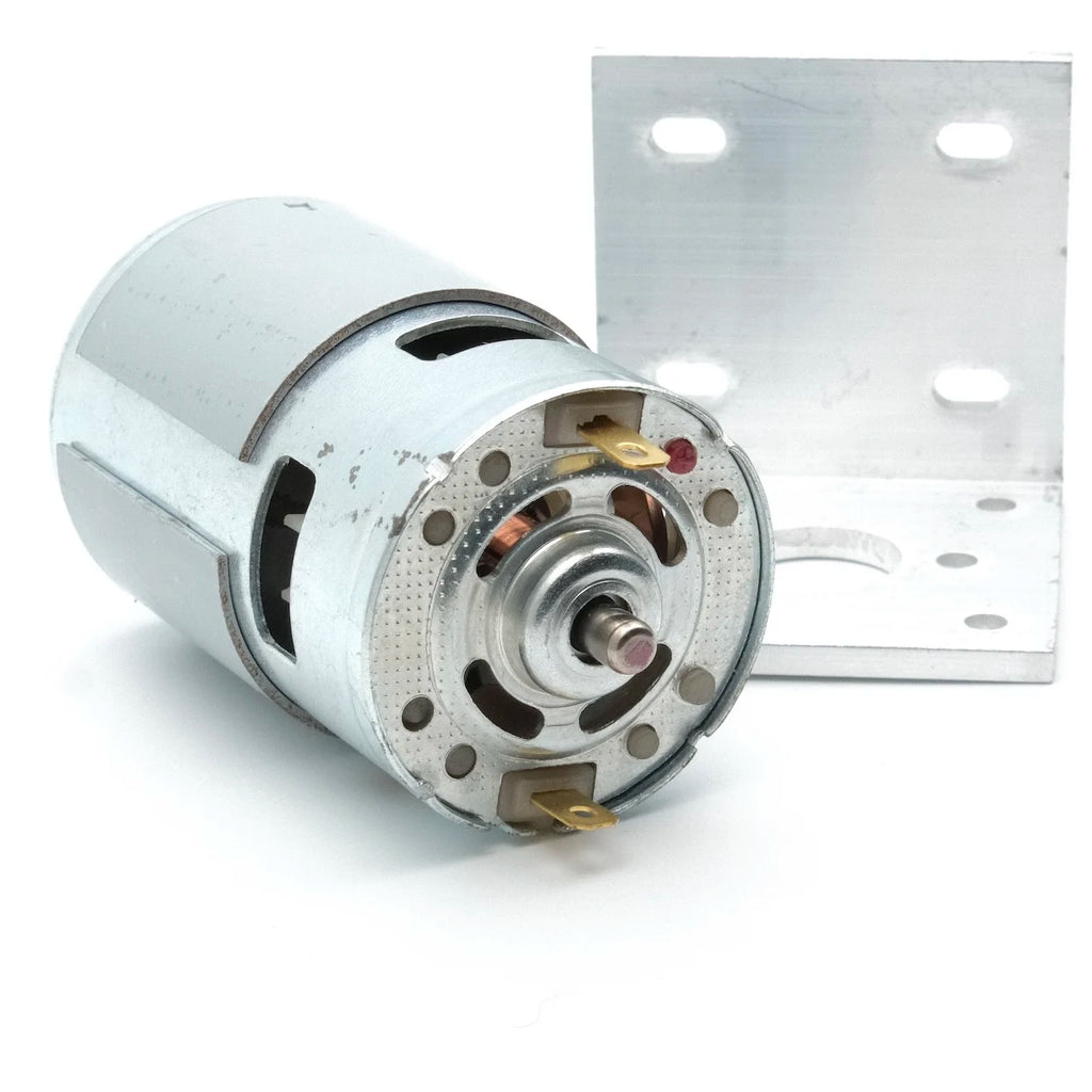 RS-775 DC 12V 24V 36V 48V 60V Dual Ball Bearing Motor 3400RPM 10000RPM 20000RPM Electric Tool DC Motor