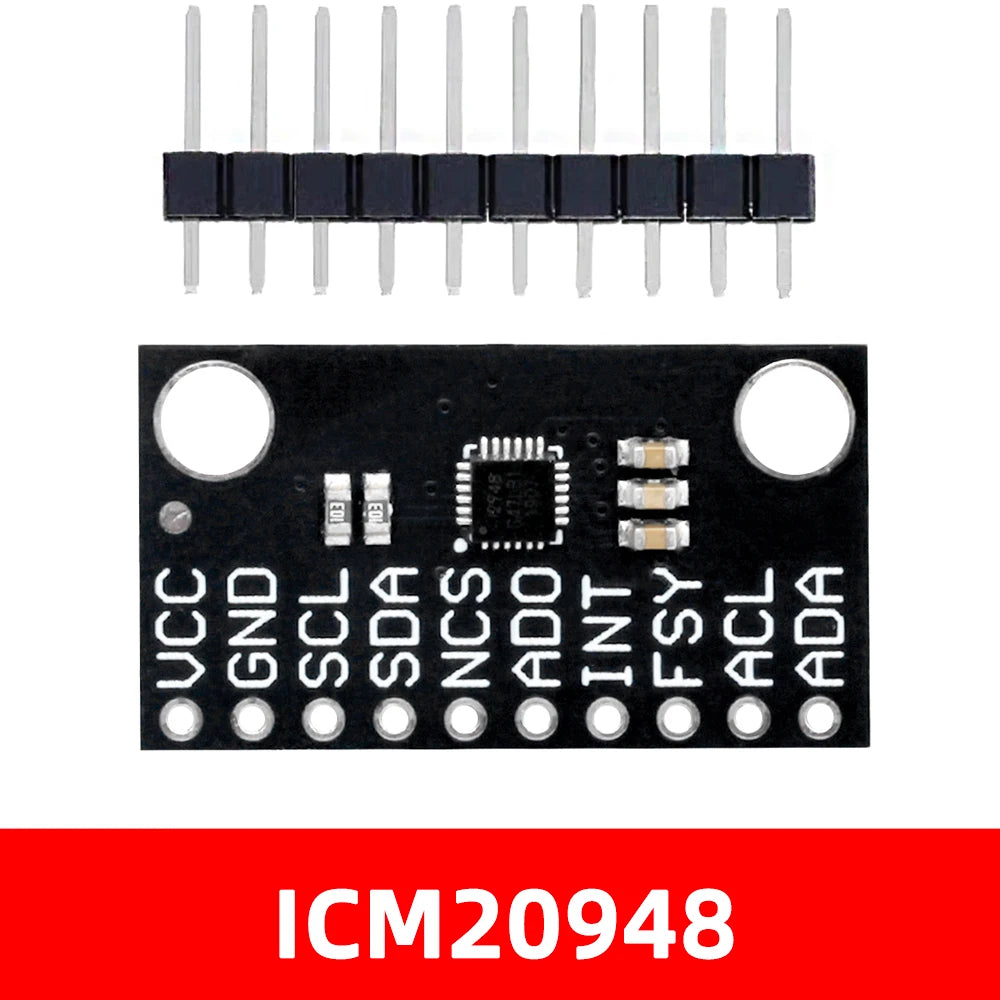DC 3.3-5V ICM-20602  ‌‌ICM-20948  High Precision Low Noise Six Axis Gyroscope Acceleration Module for arduino