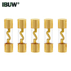 1Set 70A 80A AGU 10*38MM Fuse & Holder Car Audio Refit Fuse Holder Car Stereo Audio Circuit Breaker Inline 30A 40A 50A 60A 100A