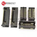 DC3 IDC Box Headers 1.27mm SMT JTAG Connector 2*5 10P/12/14/16/20/30/40/80/100 Pin For External Positioning Column Female Socket