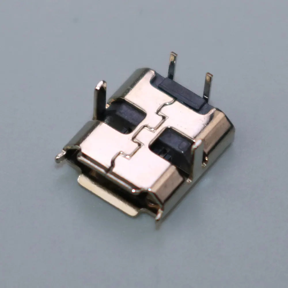 10PCS MICRO USB 2P Female Plug 2PIN V8 Android Phone Plug Two-Pin Charging Port 2-Pin Mini Micro USB Connector Jack