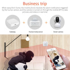 1- 10PCS Tuya Zigbee PIR Motion Sensor Detector Security Smart Life Tuya Zigbee Movement PIR Detector Needs Zigbee Gateway/Hub