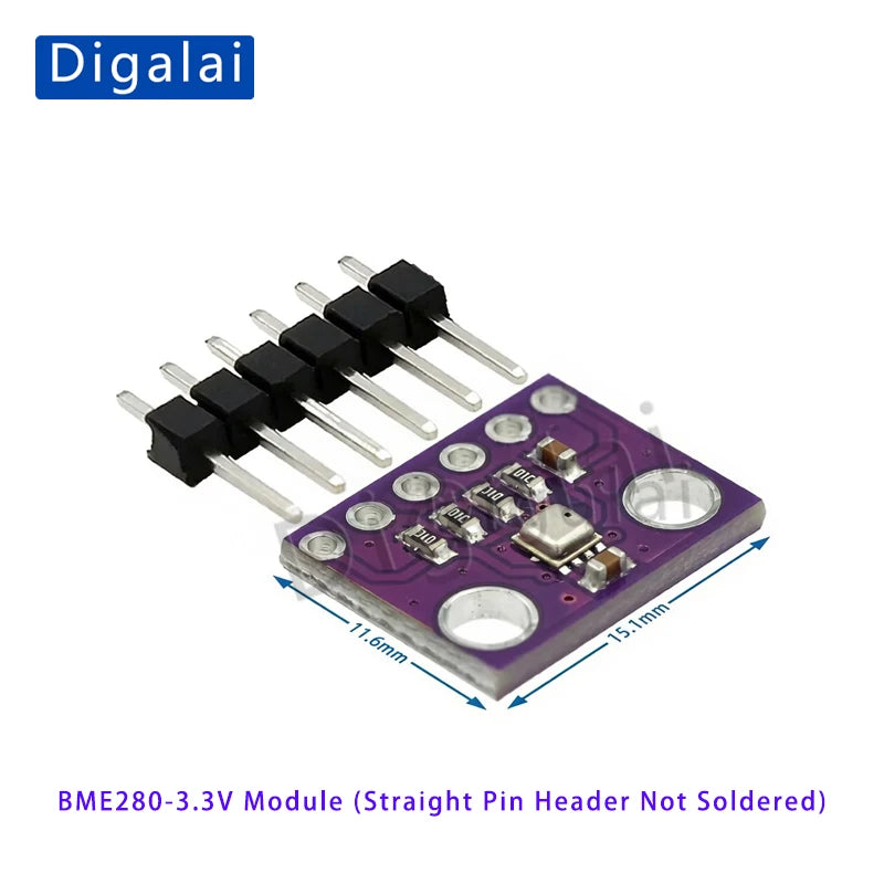 GY-BME280-3.3 High Precision Atmospheric Pressure Sensor Module Altimeter