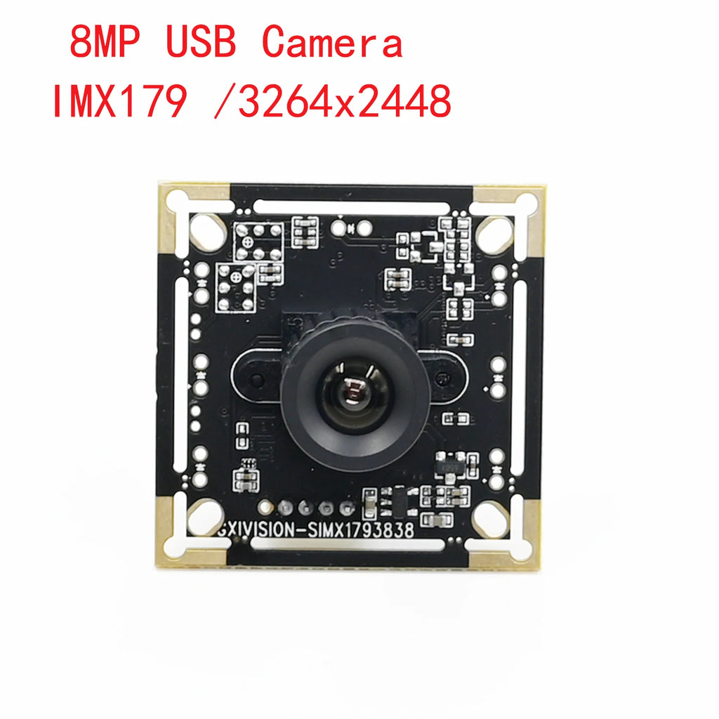 HD 16MP USB Camera With 5-50mm 2.8-12mm Varifocal CS Lens,IMX298 4656X3496 10fps,For Image Recognition,High Shoot Document Scan
