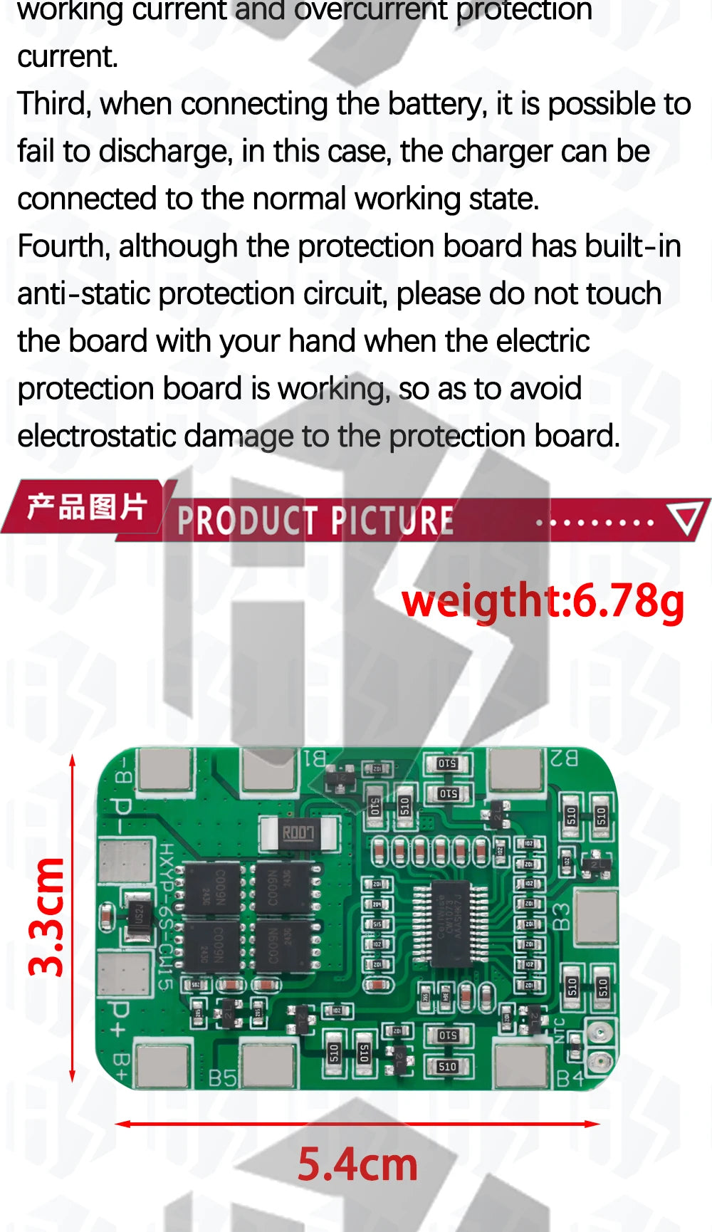 6S 12A/25A 24V 25.2V PCB BMS Protection Board For 6 Pack 18650 Li-ion Lithium Battery Cell Module New Arrival Balanced