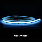 COB LED Strip 480 528 Chips/M High Density Flexible FOB Led Red Green Blue Warm Nature Cool White Linear Dimmable Light 12V 24V
