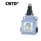 Limit Switch CNTD CSA 003 Roller Plunger Actuator IP66 10A 250VAC 1NO1NC Metal Housing Travel Switch for Industrial Control Mach