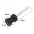 10PCS 0608 6*8mm I-shape Power Inductor Inductance Copper Coil  68Uh 100Uh 150UH 220/330/470UH 1MH 2.2MH 3.3MH 4.7MH 10MH Hot