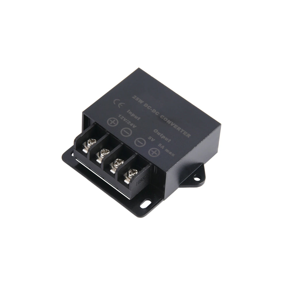 Mini DC 24V to 12V Power Converter 5A/10A IP68 Protection Auto Buck Regulator Step-Down Voltage Power Supply Module For Car LED