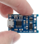 TP4056 +Protection Dual Functions 5V 1A Micro USB 18650 Lithium Battery Charging Board Charger Module