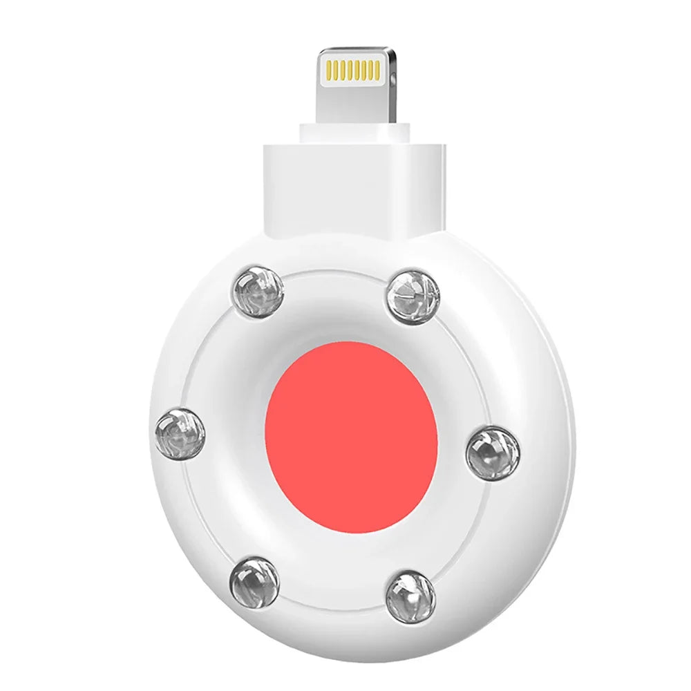 Portable Camera Detector Mobile Phone USB IR Alarm for Outdoor Travel Hotel Rental Anti Candid Hidden Camera Finder Led Light