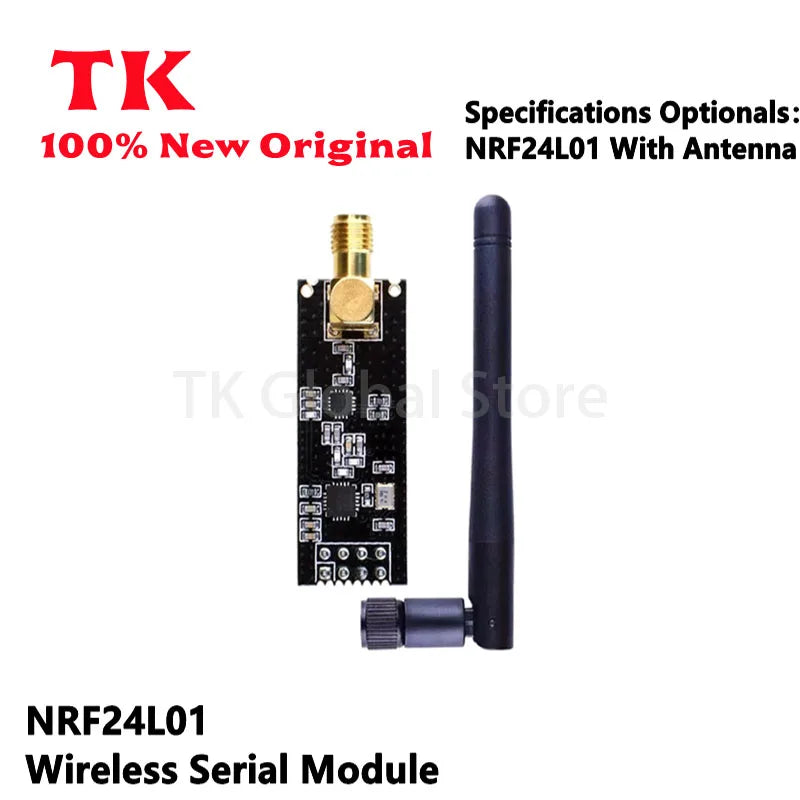 TK 1-10PCS NRF24L01+PA+LNA Wireless Module with Antenna 1000 Meters Long Distance FZ0410 We are the manufacturer